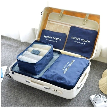 Set Organizadores de Maleta Bolsas Impermeable para Viaje 6 piezas