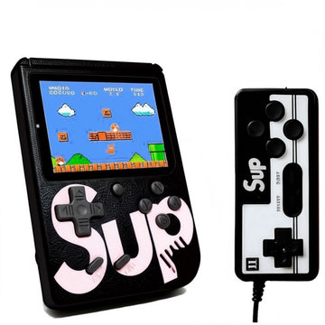 Mini Consola Retro Portátil 3" SUP 400 Juegos + Mando Adicional