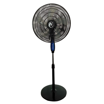Ventilador Pedestal Moderno de 16" 45W 5 Aspas y 3 Velocidades
