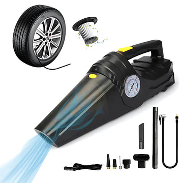 Aspiradora Inflador Compresor de Aire 2 en 1 para Auto Multiusos