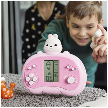 Consola De Videojuegos Retro Portátil Para Niños Estilo Kawaii