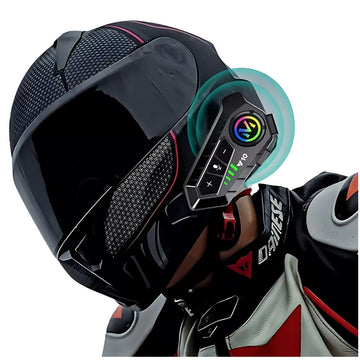 Audífonos Bluetooth Para Moto SEISA MT-Y10 con Micrófono Auricular Casco