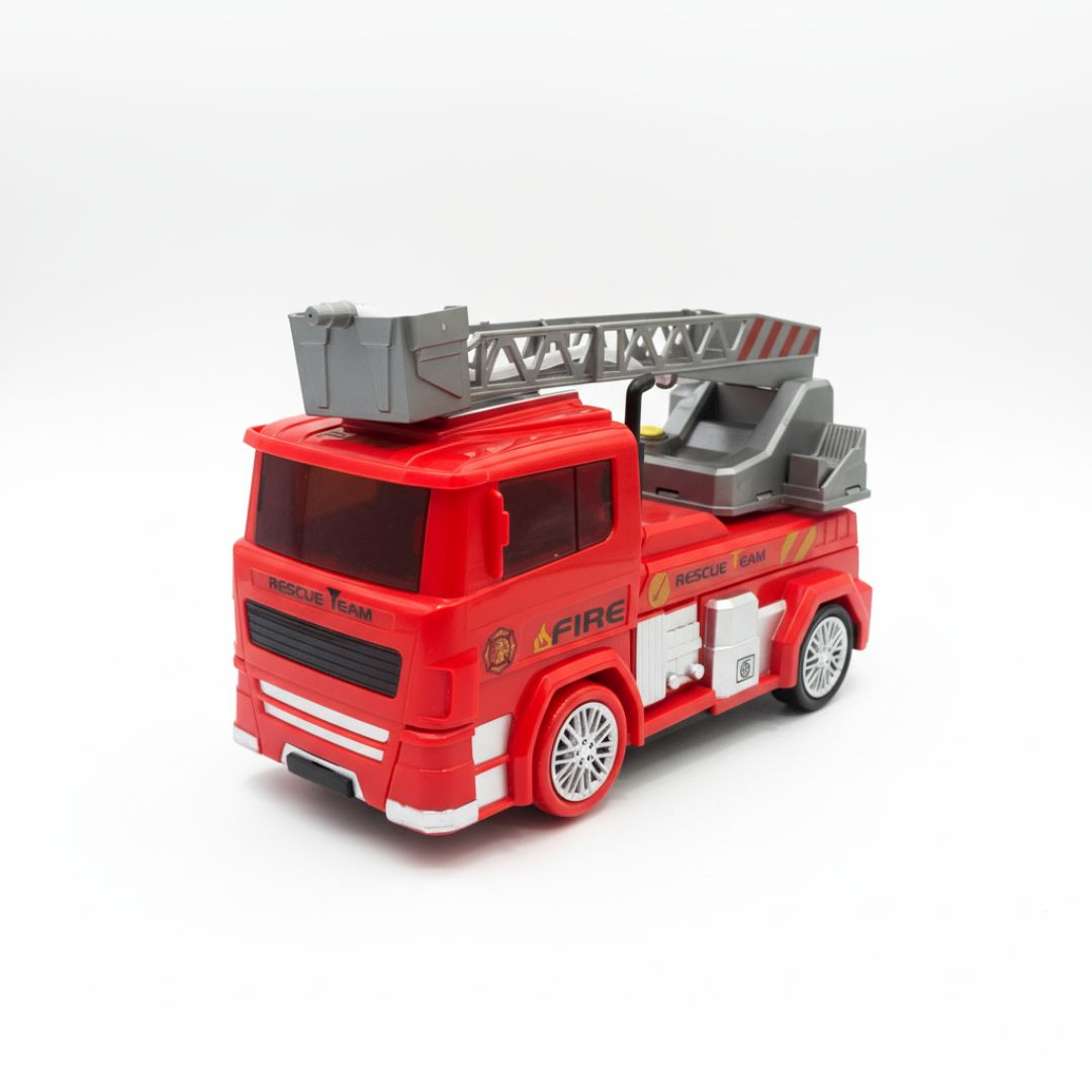 Juguete Transformer Figura Transformación Robot Camión de Bomberos