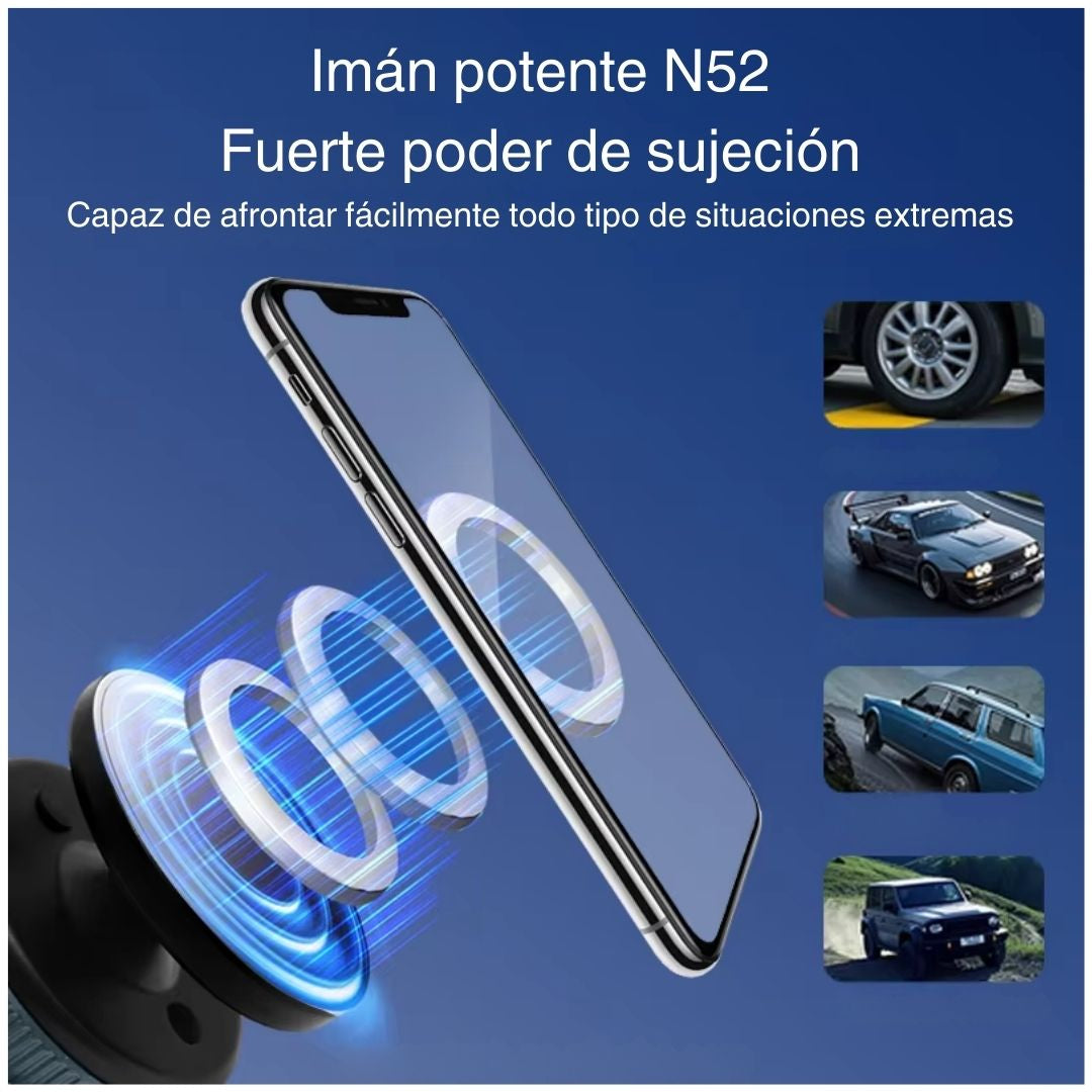 Soporte Magnético para Celular K009 Holder Imantado Plegable Succión al Vacío