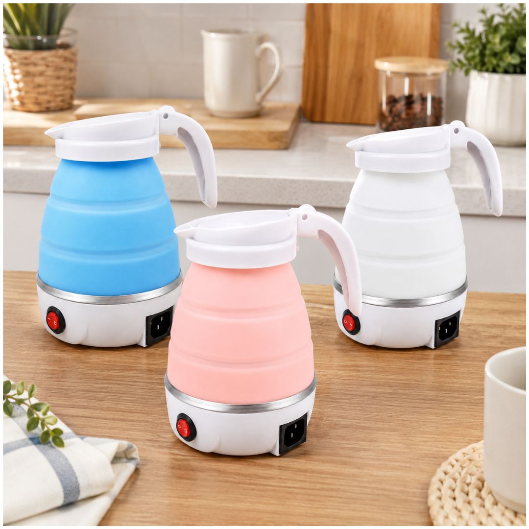 Hervidor Eléctrico Portátil Automático Plegable