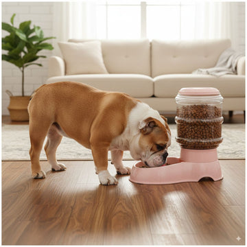 Comedero con Dispensador para Mascotas Perro Gato Gran Capacidad
