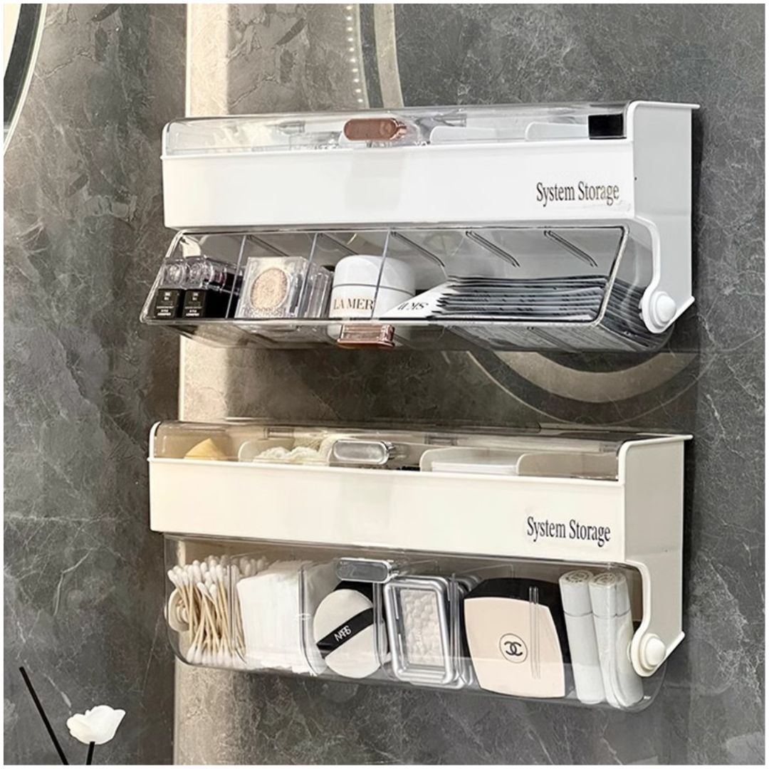 Organizador de Ropa Interior Calcetines Maquillaje Accesorios Multiusos 16.5x40x9cm