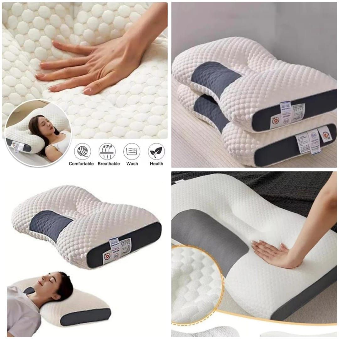 Almohada Ergonómica Cervical Antialérgica 40x65cm