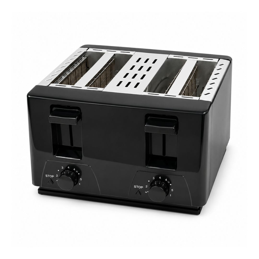 Tostadora Eléctrica SC-BRD03 de Acero Inoxidable 4 Panes 1500W