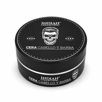 Cera para Cabello y Barba Indian Collection 150g Fijación Flexible Acabado Natural