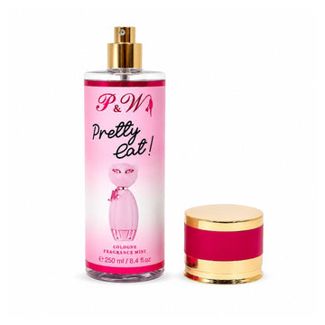 Perfume Mujer 250ml Colonia Corporal Pretty Cat P&W Fragancia Dulce y Fresca