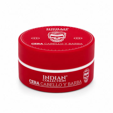 Cera Para Cabello y Barba Indian Collection Rojo 150g Acabado Natural