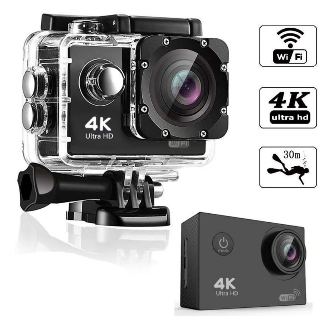 Cámara de Video Go PRO 4K Wifi Deportes de Acción Acuático