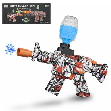 Metralleta Pistola Rifle de Juguete Lanza Hidrogel con Luces 9911 Recargable