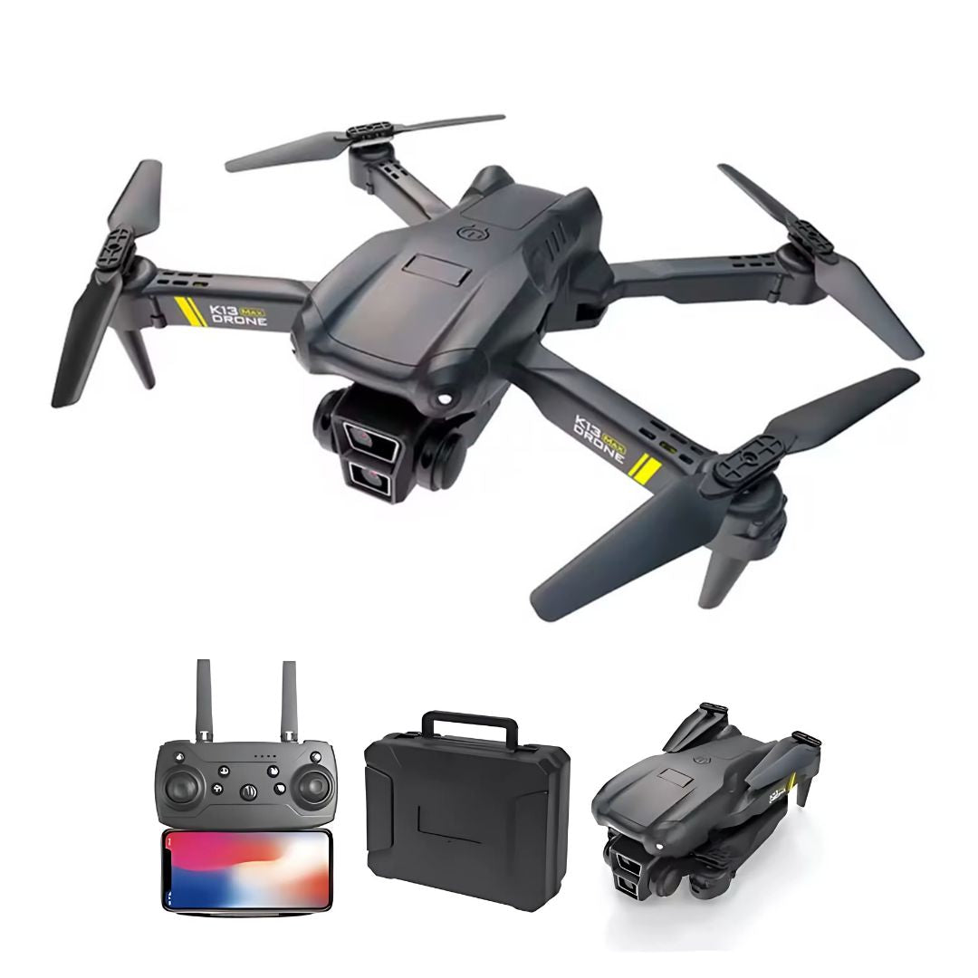 Dron K13 Max con 2 Cámaras HD WIFI + Estuche