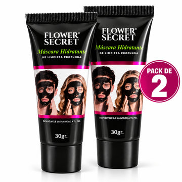 Pack x2 Mascarilla Facial Negra Peel Off Hidratante Limpieza Profunda 60g