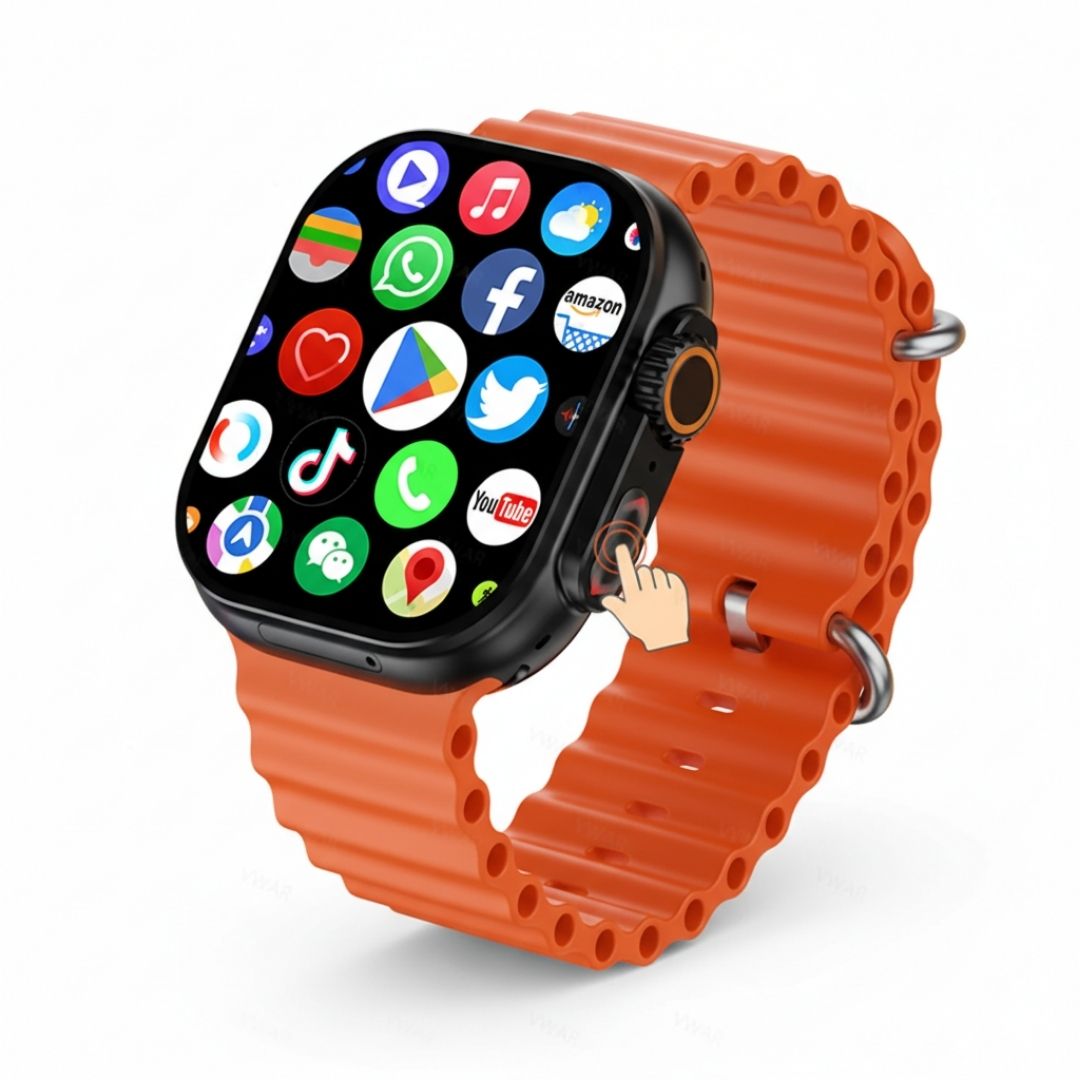 Smartwatch Ultra 3 LSSD con Llamadas Bluetooth  Multifuncional + 2 Correas