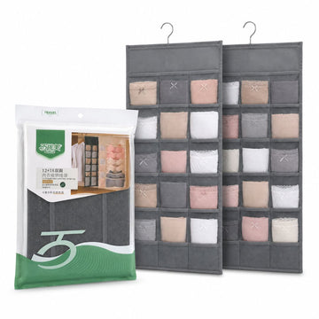 Pack x2 Organizador Ropa Interior Doble Cara Clasificador Multiusos 60 Divisiones