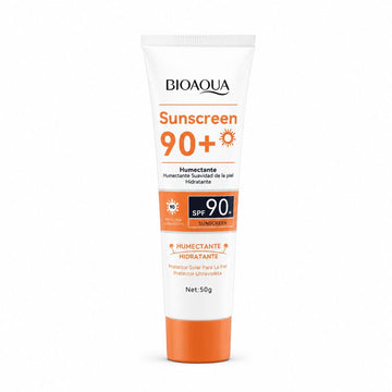 Protector Solar BIOAQUA SPF 90+ Humectante Hidratante 50g Facial y Corporal