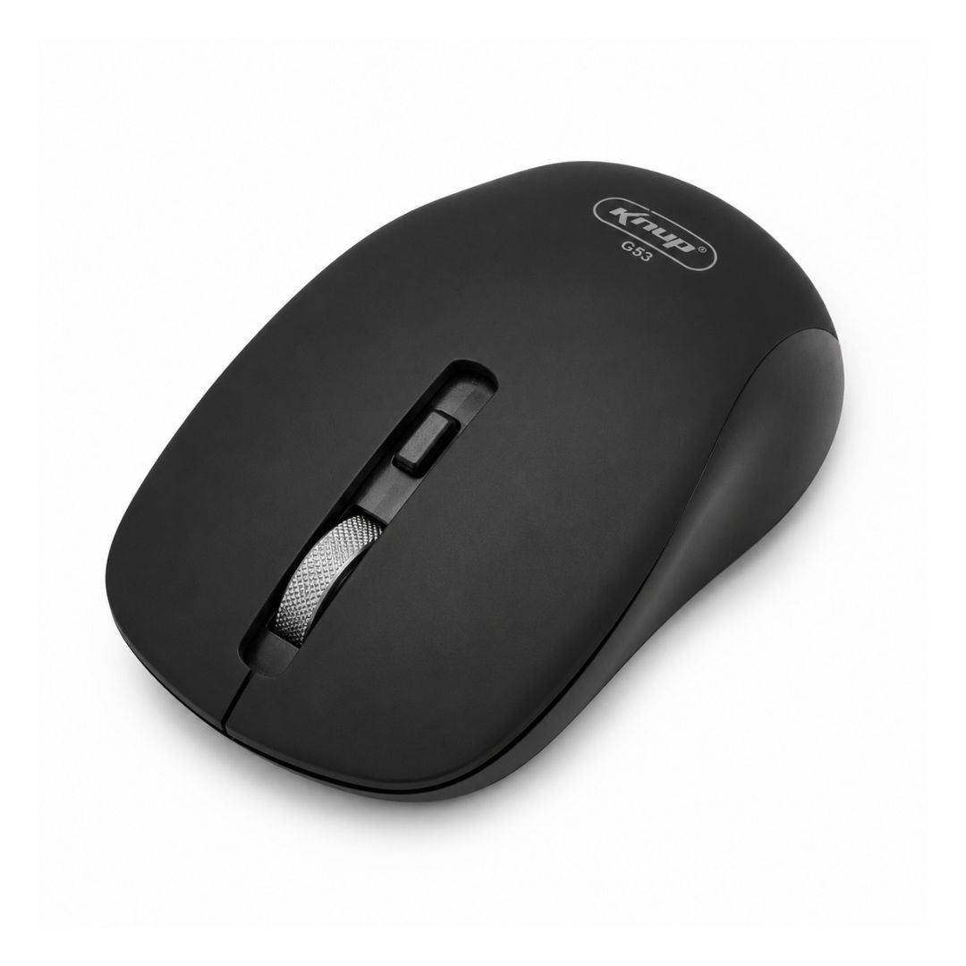Mouse Inalámbrico Recargable Knup G53 Silencioso Bluetooth y 2.4G Laptop PC