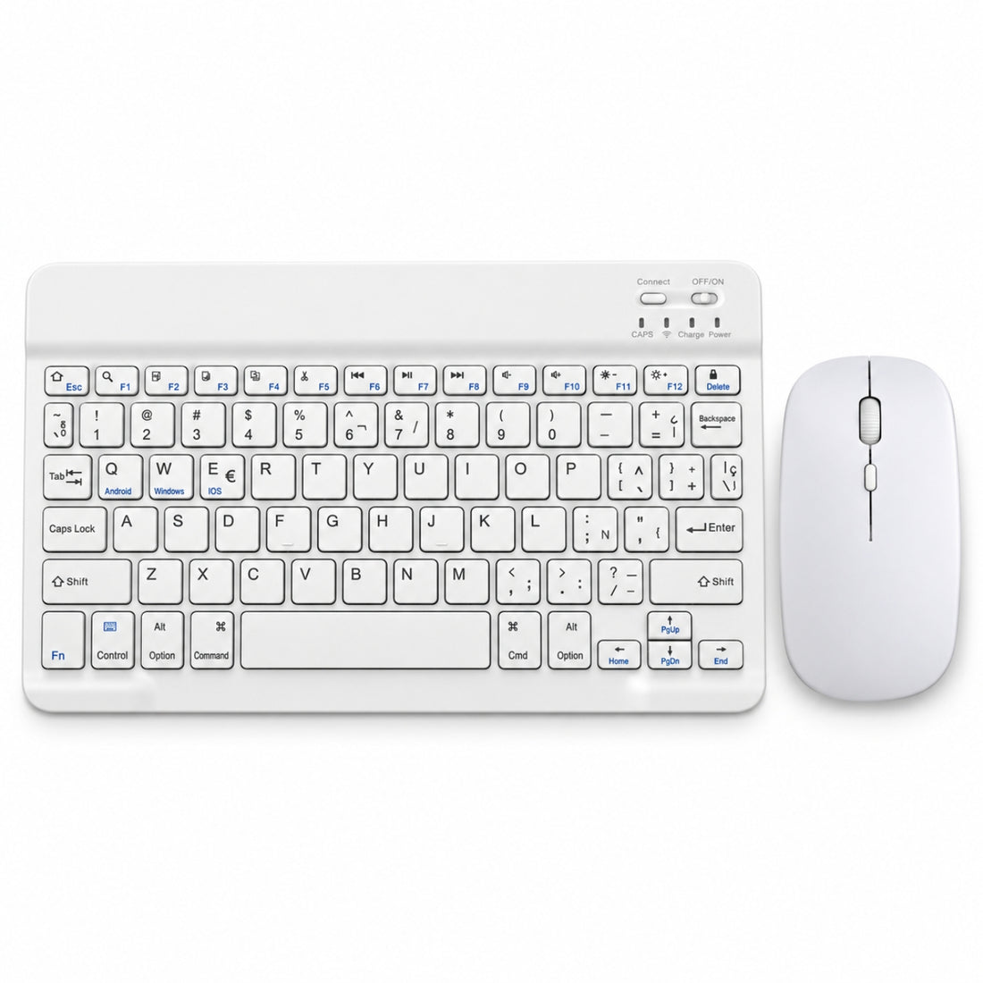 Teclado inalámbrico Bluetooth con Mouse