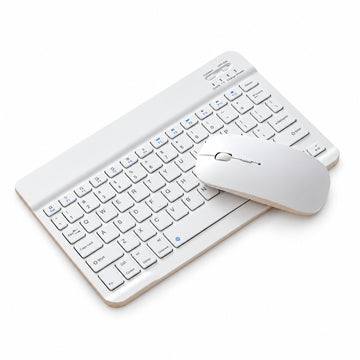 Teclado inalámbrico Bluetooth con Mouse