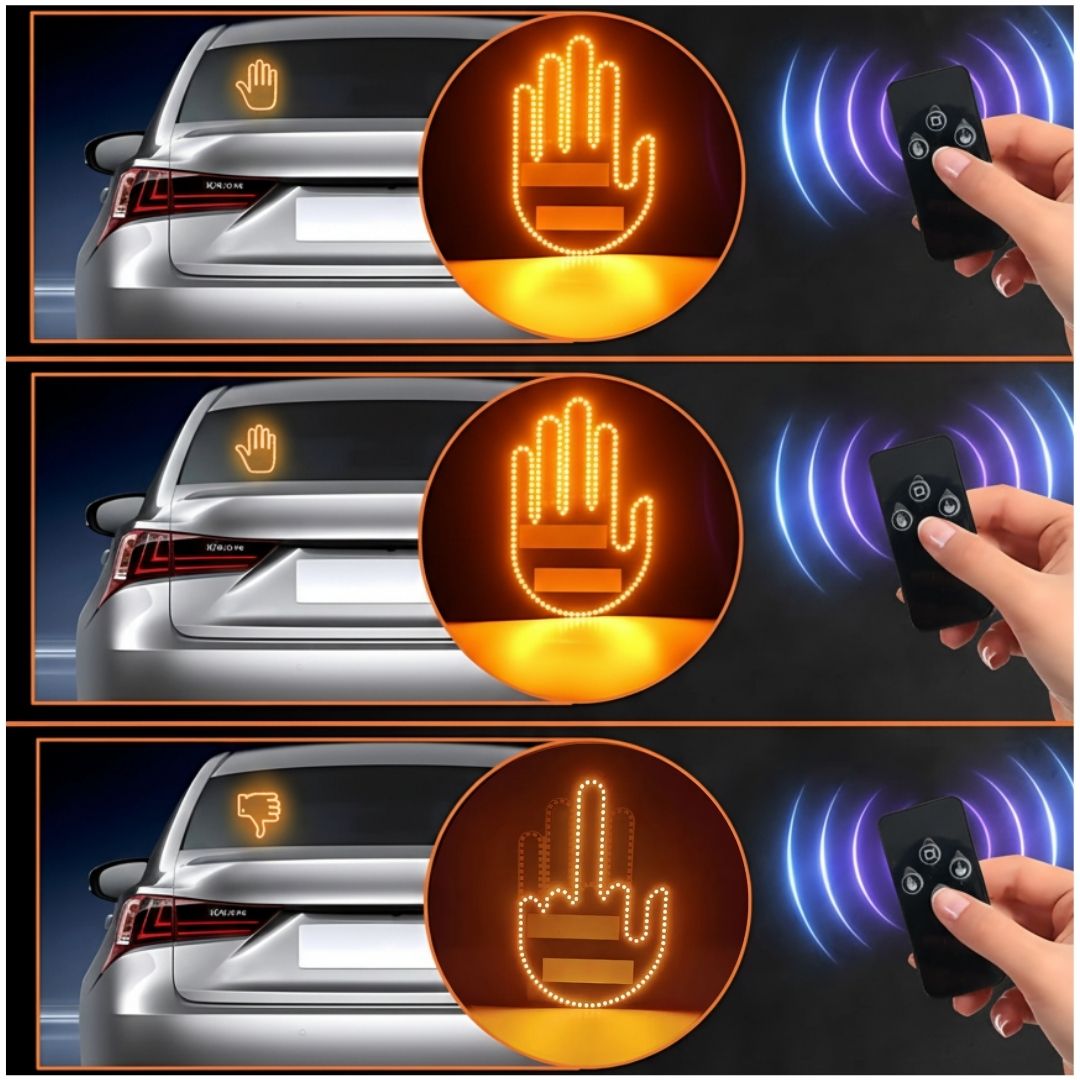 Mano Led con Gestos para Auto a Control Remoto Glogesture para Vehículos