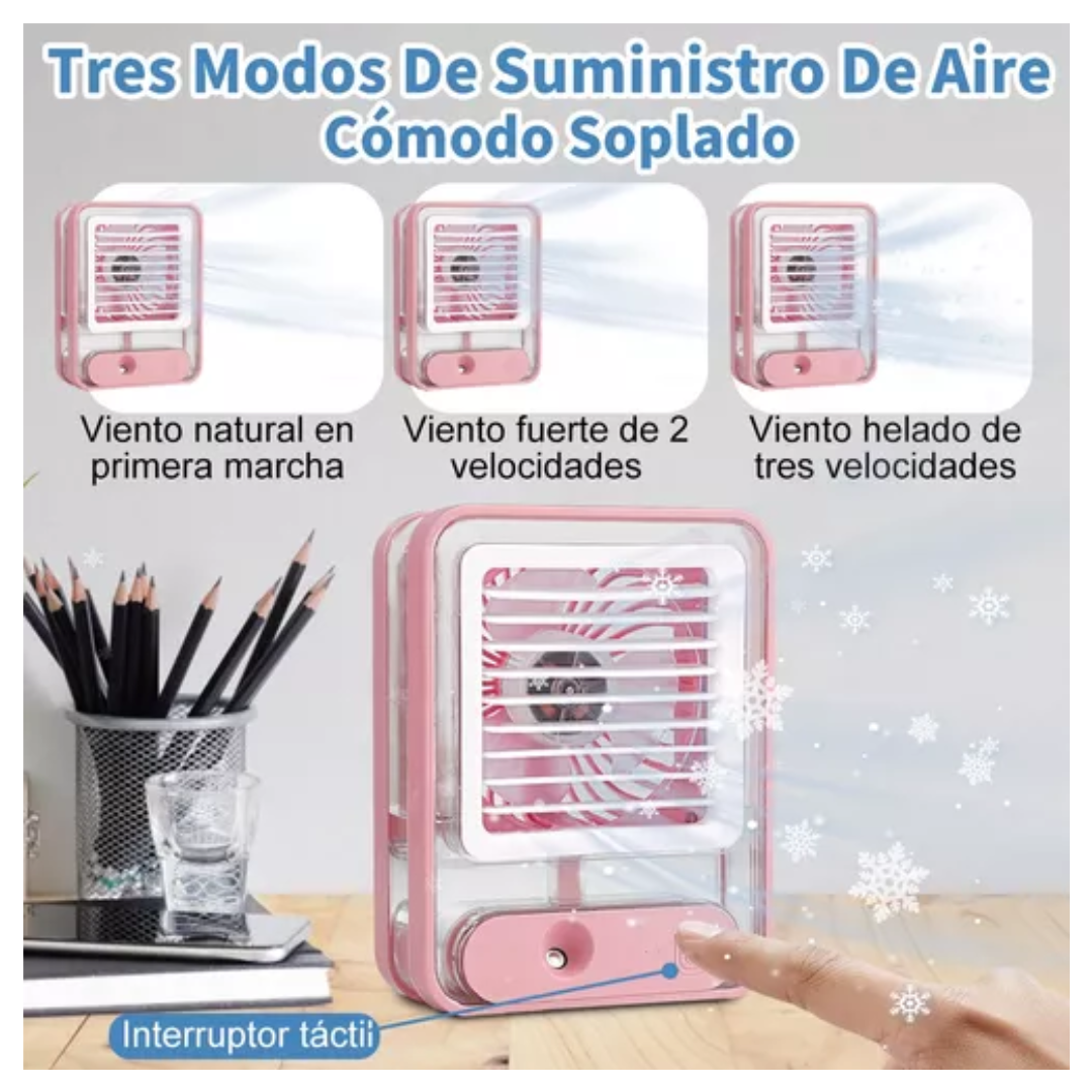 Mini Ventilador Humidificador