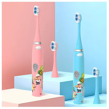 Cepillo de Dientes Electrico Inteligente para Niños + 2 Cabezales de Repuesto