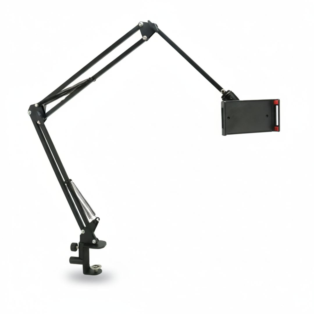 Soporte de Escritorio ML-E4 para Celular Tablet Brazo Flexible Ajustable Giratorio 360°