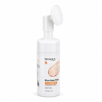 Limpiador Facial BIOAQUA de Extracto de Arroz 150ml con Cepillo Integrado