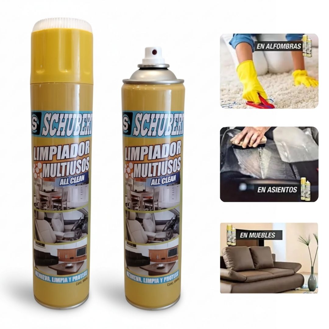 Espuma Limpiadora Multiusos Schubert 650ml en Spray Limpiatodo 650ml