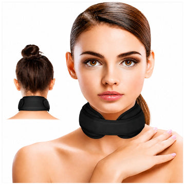 Collar Terapéutico para Cuello Cuellera Frío y Calor Ajustable Compresa de Gel Cervical
