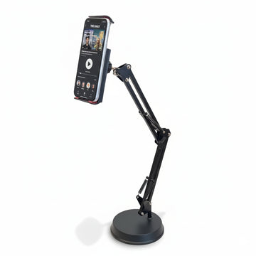 Soporte de Escritorio DH 201 para Celular Brazo Flexible Ajustable Giratorio 360°