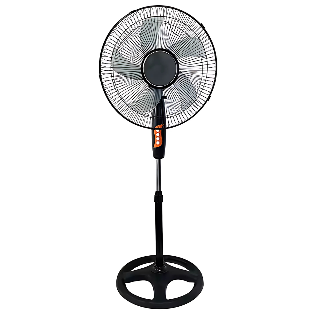 Ventilador Pedestal Regulable de 16" 5 Aspas y 3 Velocidades