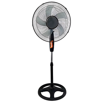 Ventilador Pedestal Regulable de 16" 5 Aspas y 3 Velocidades