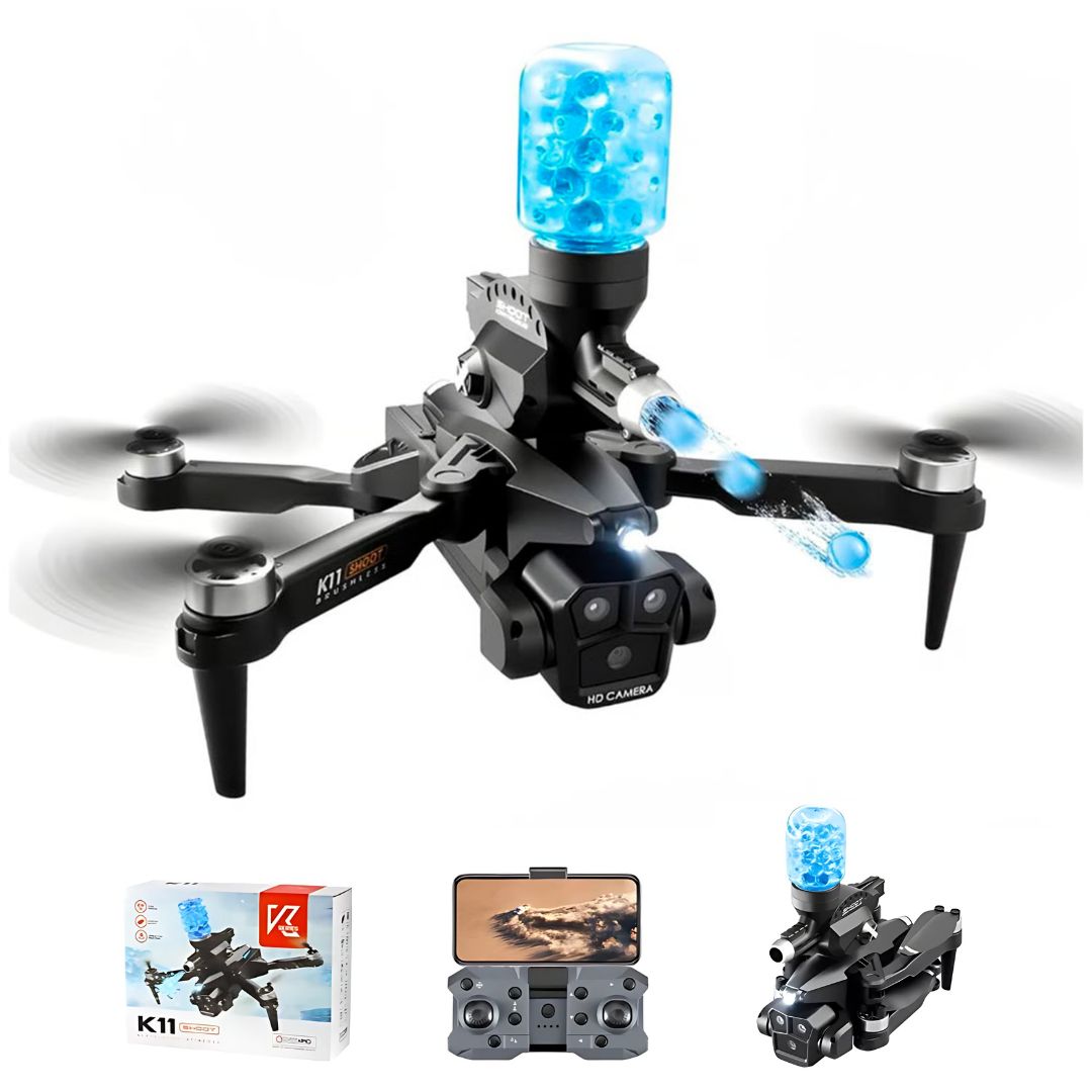 Dron K11 Max Pro Lanza Hidrogel con 2 Cámaras HD