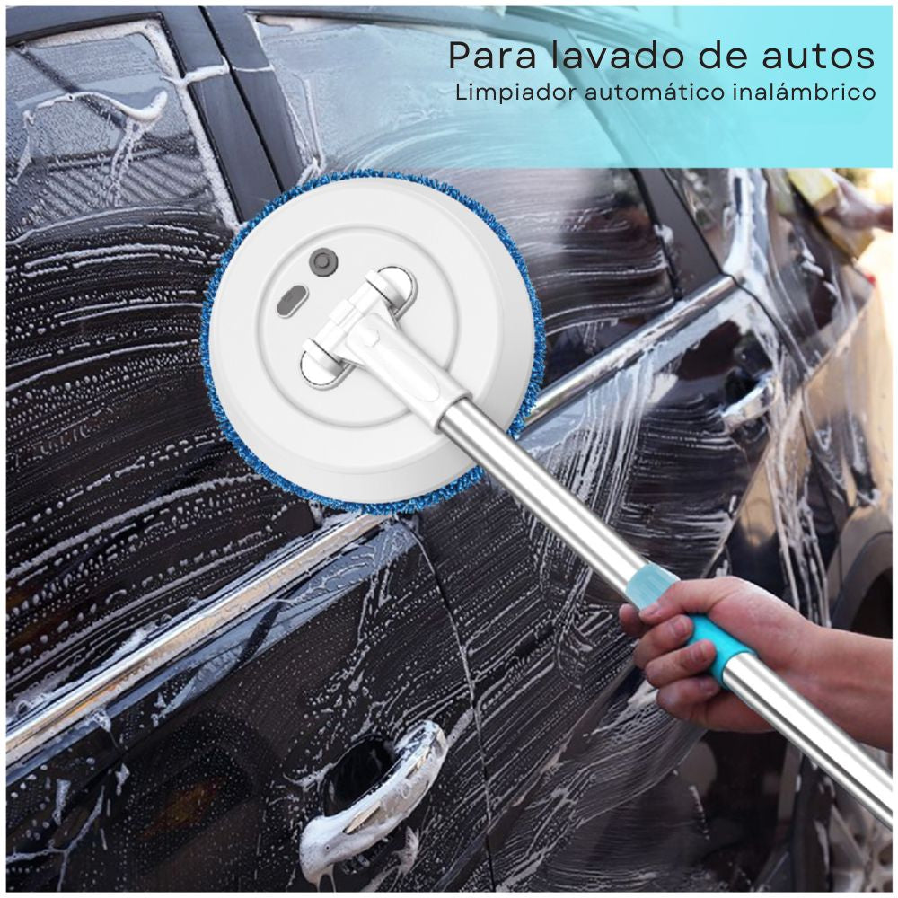 Limpiador Inalámbrico Multifuncional Trapeador Eléctrico Giratorio