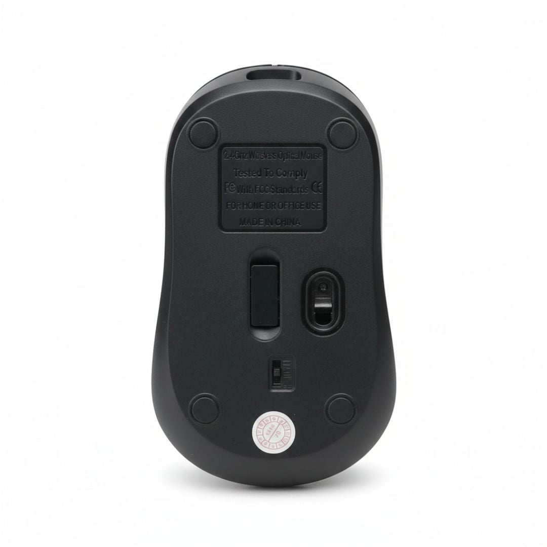 Mouse Inalámbrico Recargable Ergonómico Conectividad Dual Bluetooth y USB 2.4G