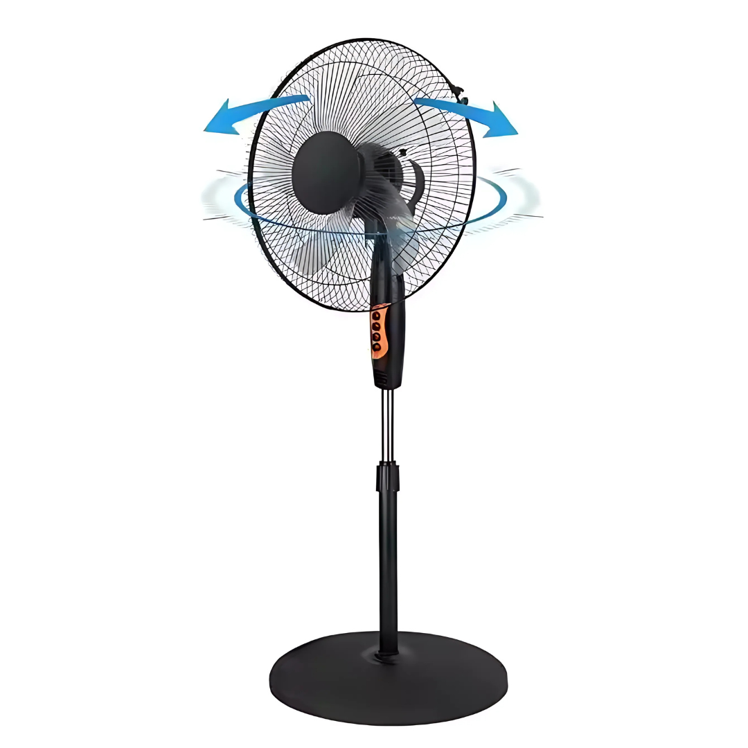 Ventilador Pedestal de 16" 5 Aspas y 3 Velocidades