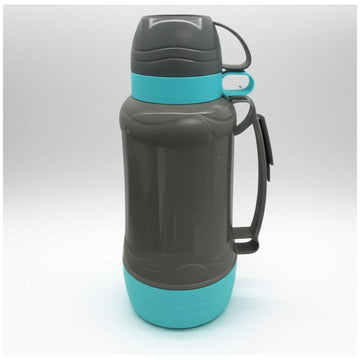 Termo para Bebidas Frías y Calientes de 1800 ml con Doble Tapa