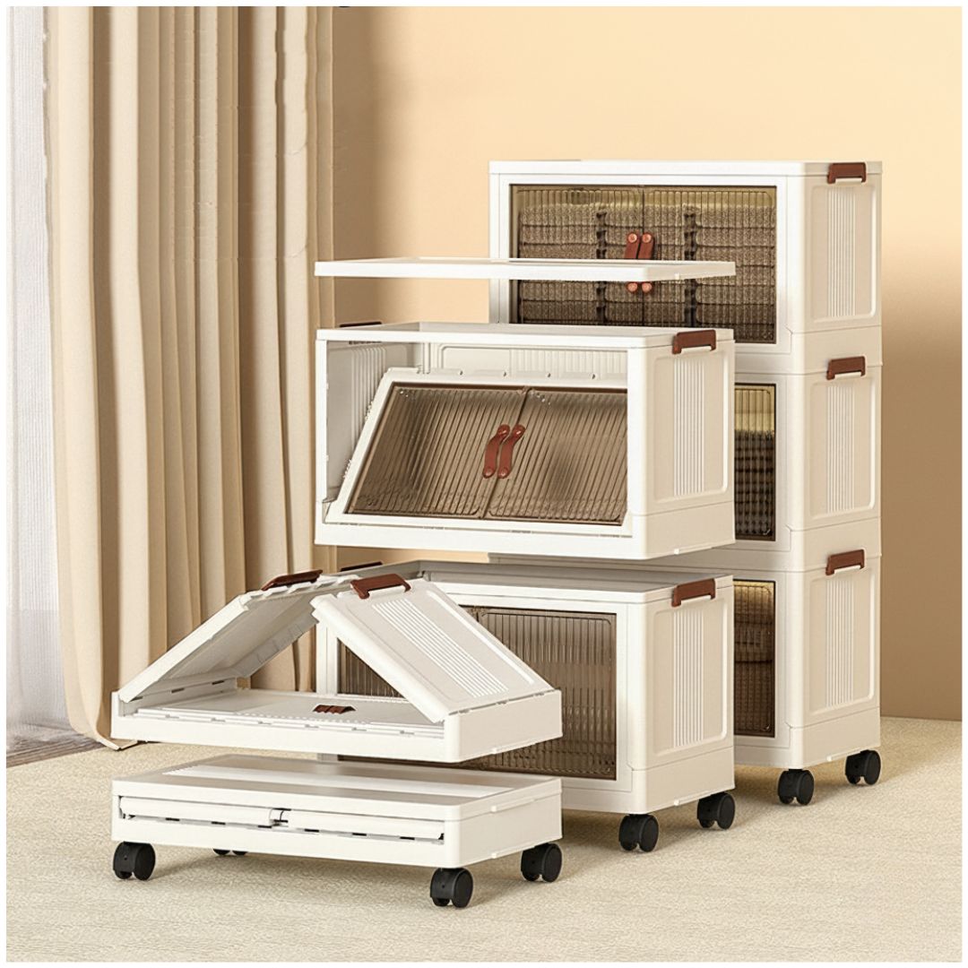 Estante Organizador Armario Zapatera Multifuncional Plegable 71x48x24cm