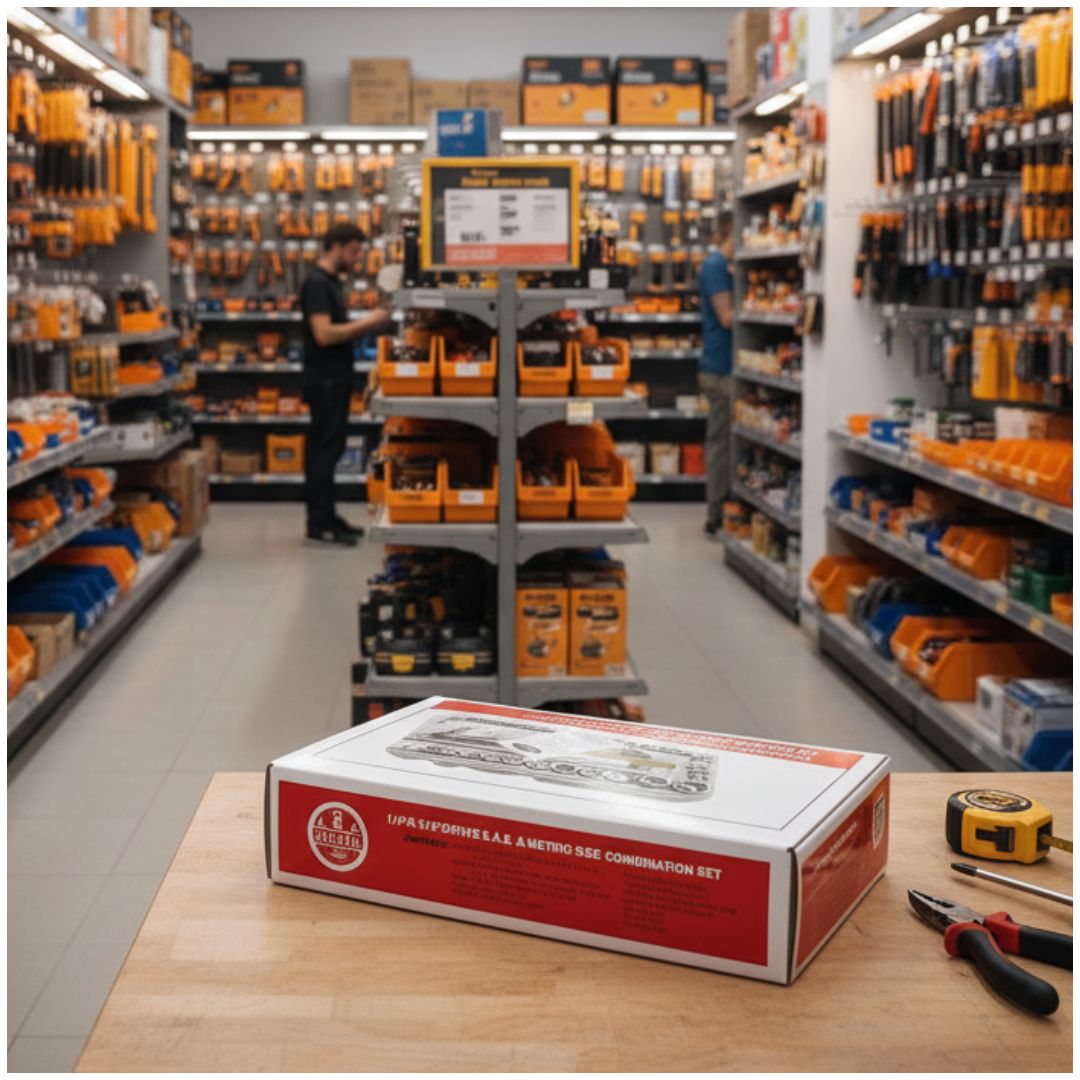 Juego de Herramientas y Llaves de Acero Cromado 40 piezas