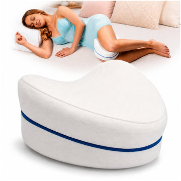 Almohada Ortopédica Ergonómica Cojín con Memoria para Piernas y Rodillas