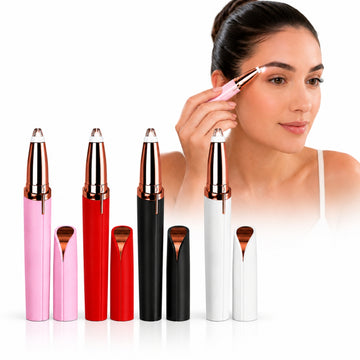 Depilador Facial Portátil para Cejas con Luz Integrada y Cabezal de Precisión Color Aleatorio