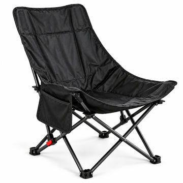 Silla Plegable para Camping Portátil Oxford 600D con Bolsa de Transporte