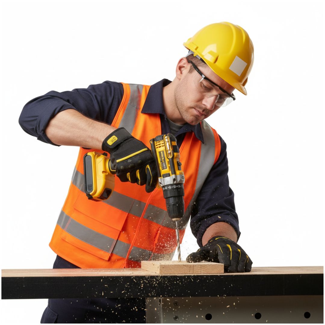 Kit Taladro Eléctrico Inalámbrico con Doble Batería con Maletín y Accesorios