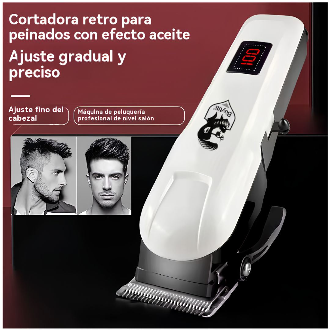 Máquina Cortadora de Cabello Pelo Recargable Profesional Buytiti MR-126
