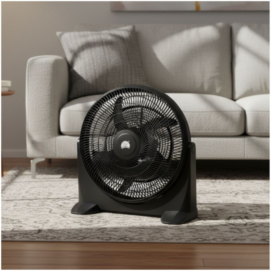 Ventilador de Piso KYT-502 de 20" Alta Potencia 85W 3 Aspas y 3 Velocidades