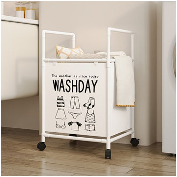 Cesto de Ropa Para Lavandería con Ruedas 75x42x32cm